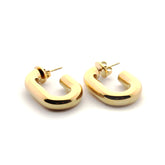 AMAIA - gold earrings 44mm